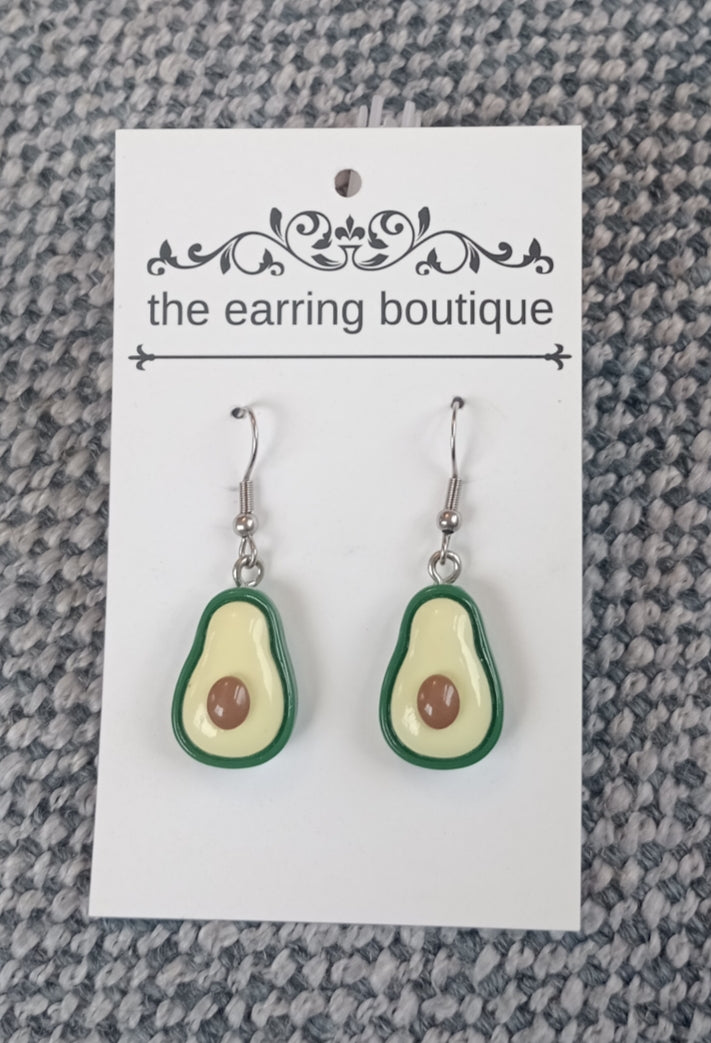 Avocado earrings