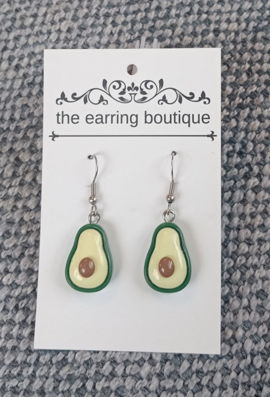 Avocado earrings