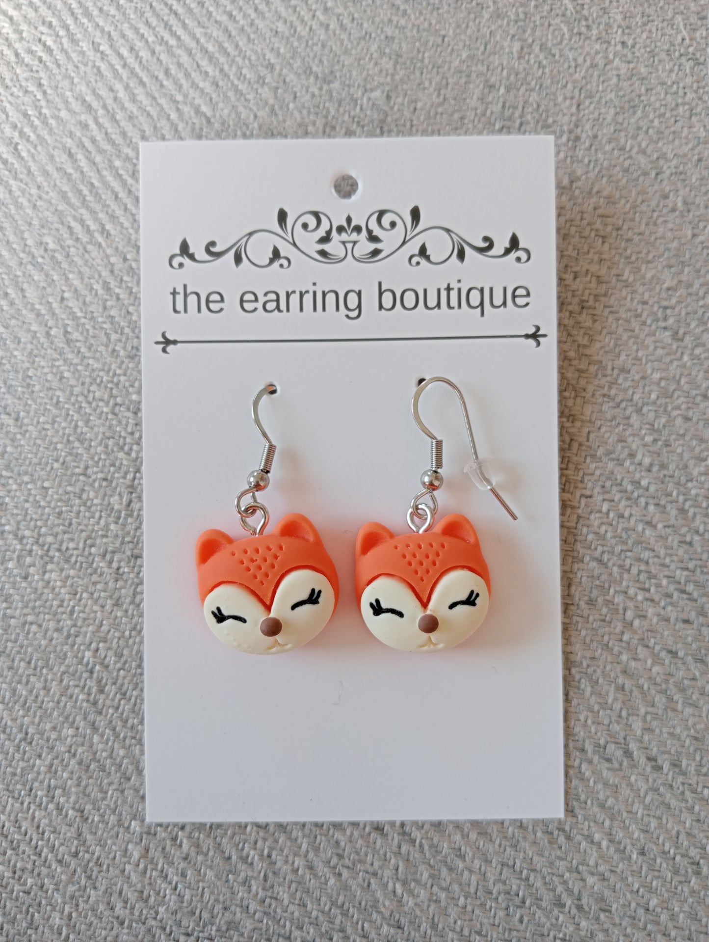 Fox earrings