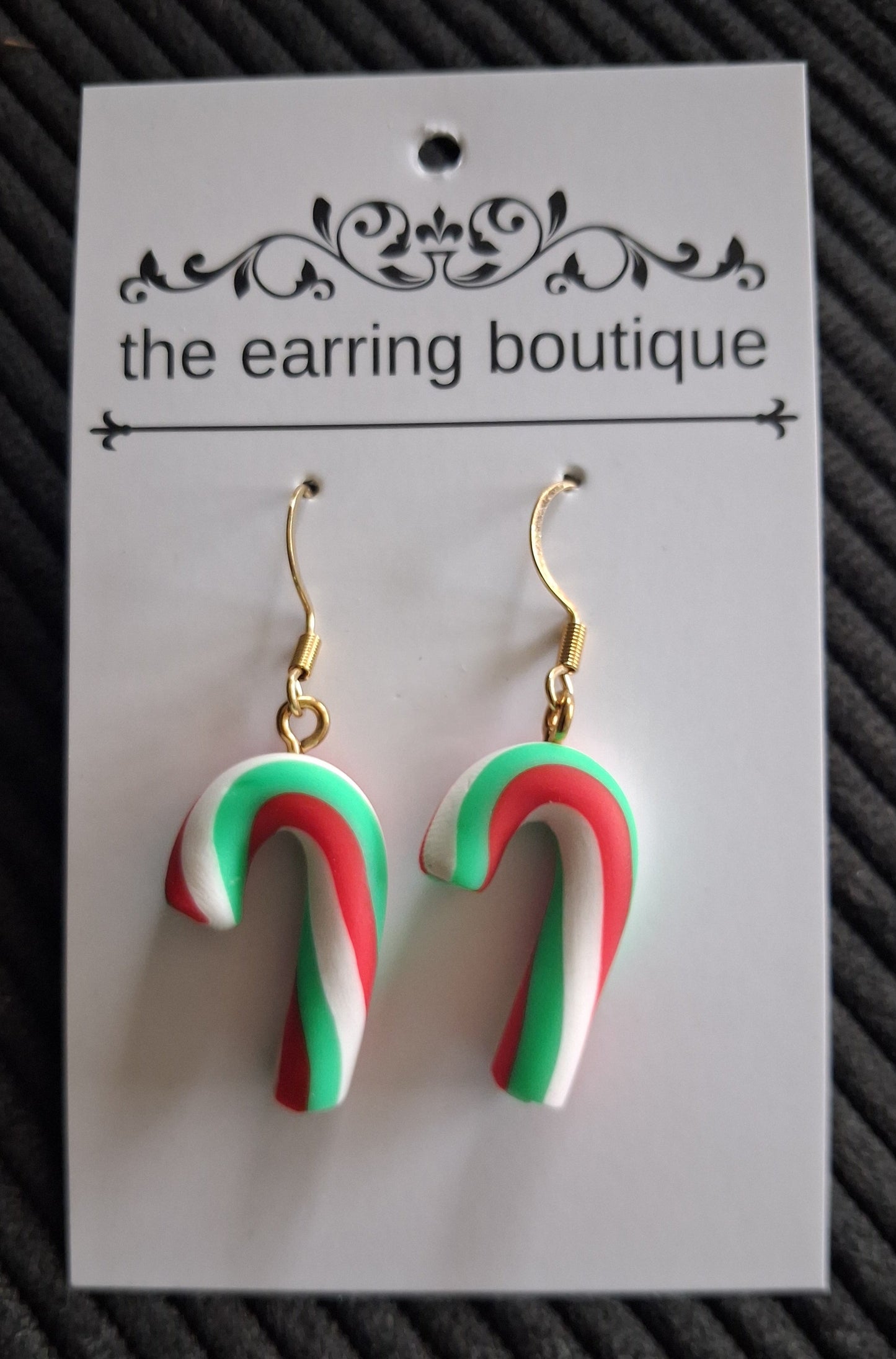 Candy Cane earrings